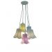 Lustre Pendente Paris Tecidos Arabescos Candy Colors