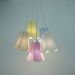 Lustre Pendente Paris Tecidos Arabescos Candy Colors