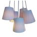 Lustre Pendente Pied de Poule Baby
