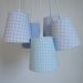 Lustre Pendente Pied de Poule Baby