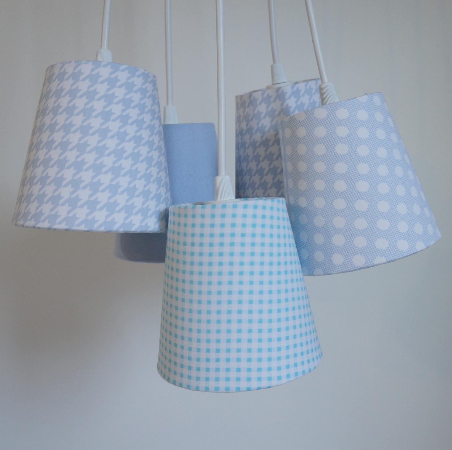 Lustre Pendente Pied de Poule Baby