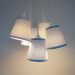 Lustre Pendente Pied de Poule Baby Azul
