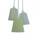 Lustre Pendente Quarto de Bebê Arabescos Amarelo, Bege e Branco