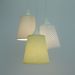 Lustre Pendente Quarto de Bebê Arabescos Amarelo, Bege e Branco
