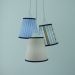 Lustre Pendente Quarto de Bebê Azul Marinho, Azul Bebê e Bege