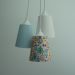 Lustre Pendente Tecido Gaiolinhas