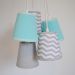 Lustre Pendente Tiffany e Chevron