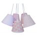 Lustre Pendente Tons de Rosa Cacho Menina
