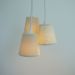 Lustre Pendente Trio Bege