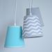 Lustre Pendente Triplo Chevron Baby