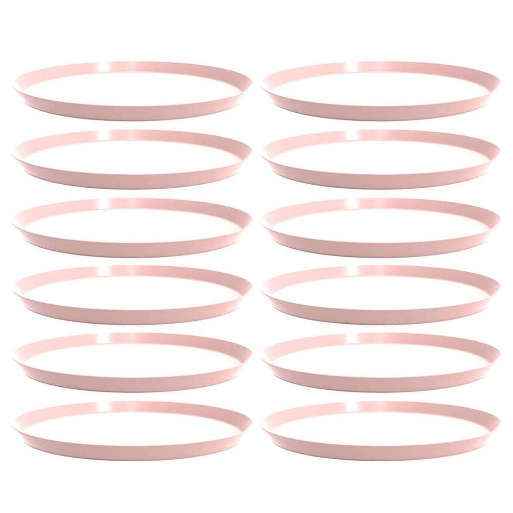 12 Bandejas Redondas 34cm Servir Bubble Bar Restaurante Crippa