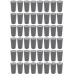 48 Copos Alto Crippa 500ml Plástico Fumê Escolar Refeitório Lanche Restaurante