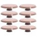8 Boleiras com Pé Amêndoa Tortas Doces 30cm Bubble Crippa Suporte Mesa Evento