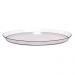 Bandeja Redonda 34cm Glassy Crippa Transparente Servir Restaurante Bar Lanchonete