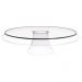 Base Porta Bolos Tortas Doces 30cm com Pé Transparente Glassy Crippa
