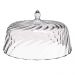 Cúpula de Plástico 25cm Transparente para Bolos Tortas Doces Pratos Glassy Crippa