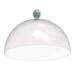 Cúpula de Plástico 25cm para Bolos Tortas Doces Pratos Verde Menta Bubble Crippa