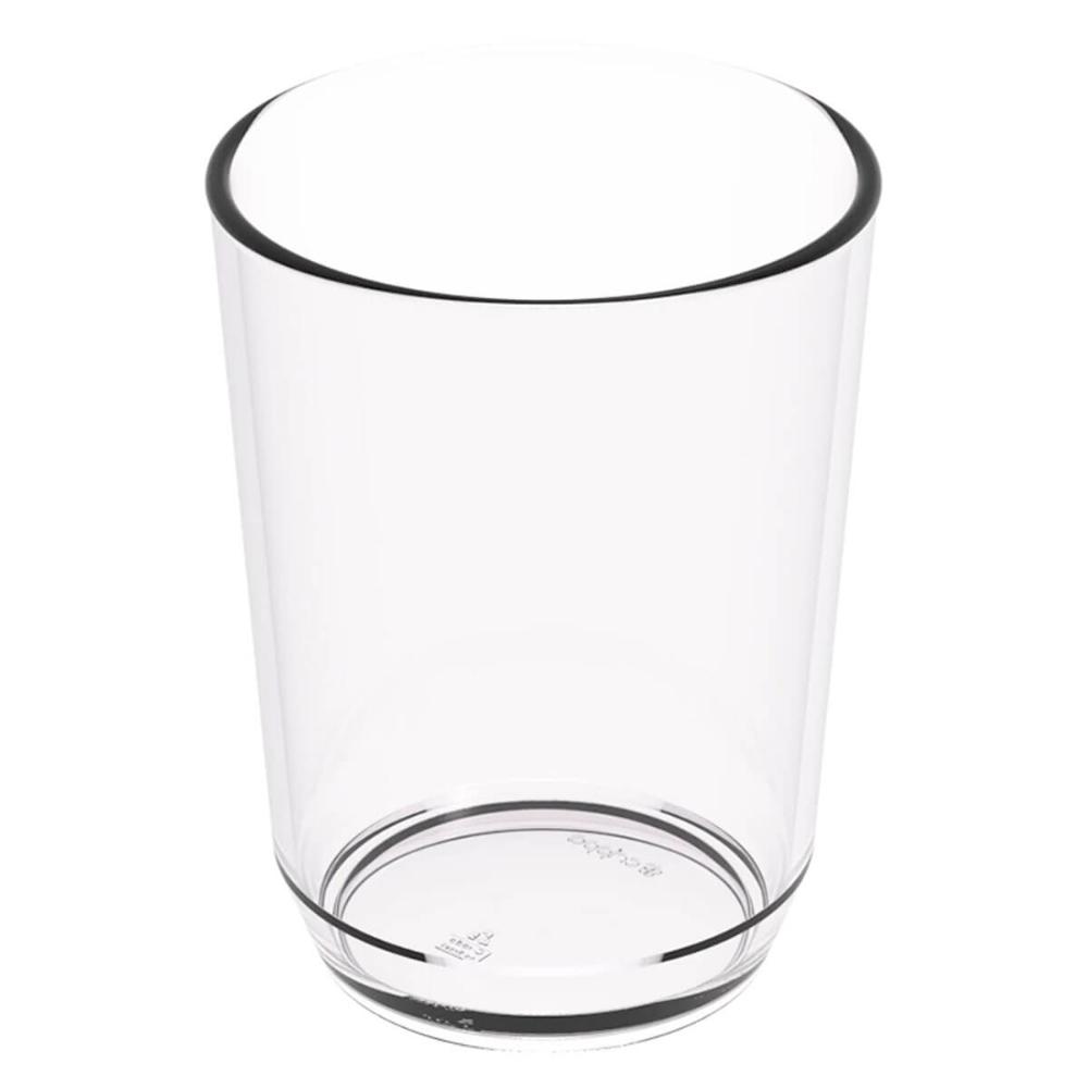 Copo Crippa Transparente 500ml Plástico Água Suco Bebidas Escolar