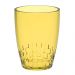 Kit 12 Copos Crippa 300ml Plástico Amarelo Água Suco Refrigerante Escolar Lanche 