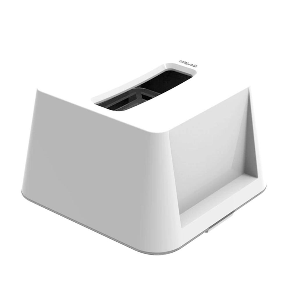 Kit 12 Porta Guardanapos de Mesa Quadrado Branco Restaurante Lanchonete Bar Crippa