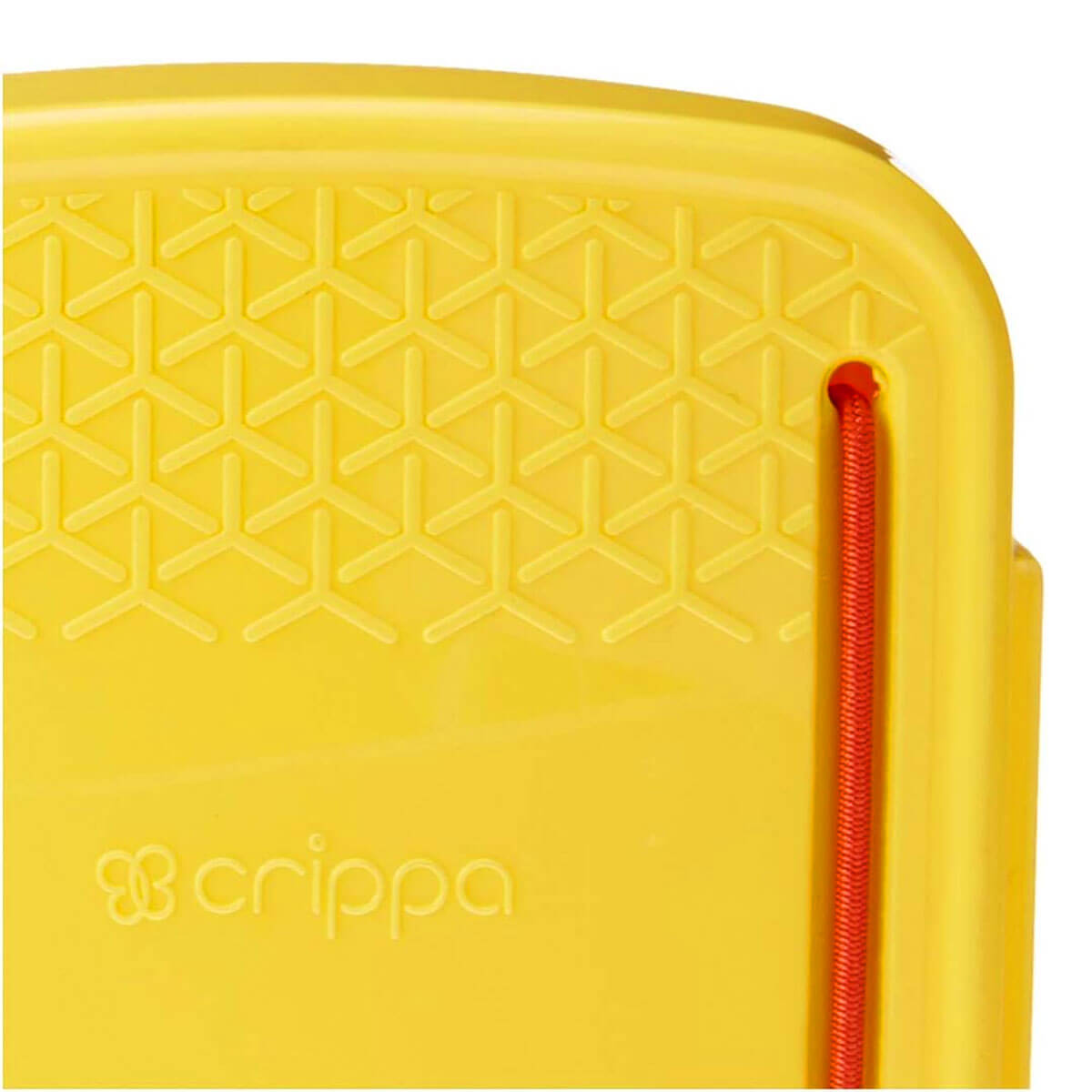 Kit 2 Porta Cotonetes Portátil Viagem Acessórios Elástico Interno Amarelo Crippa