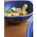 Kit 24 Potes de Sobremesa Doces Azul 265ml Restaurante Hotel Plástico Trio Crippa