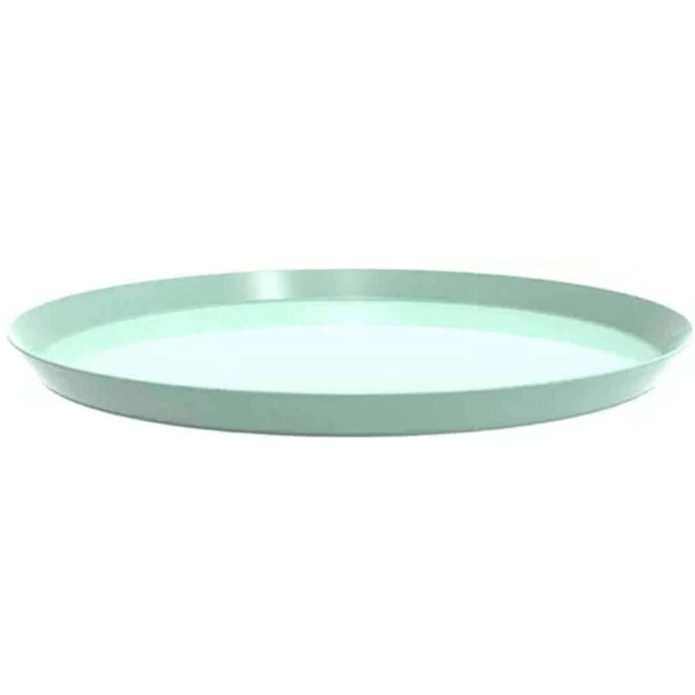 Kit 48 Bandejas Redondas 34cm Verde Menta Buffet Crippa Bubble Eventos