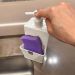 Lixeira Basculante 9 Litros e Porta Detergente Líquido Branco Crippa 500ml Smart
