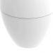 Lixeira Basculante 9L Branca e Porta Sabonete Barra Stone Lunar Crippa