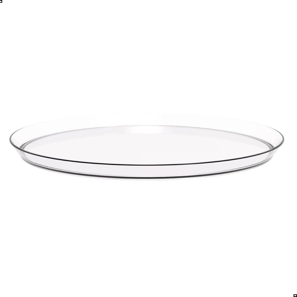 Porta Bolo Torta 25cm Transparente Glassy com Cúpula Crippa Boleira Doces Petiscos