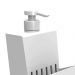 Porta Detergente Branco com Suporte para Esponja 500ml Smart Crippa