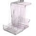 Porta Detergente com Suporte para Esponja Transparente Smart S Crippa Dispenser para Pia Cozinha