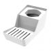 Porta Detergente com Suporte para Sabão e Esponja Branco Smart Crippa Organizador para Pia