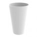 Porta Utensílios 3,3L Crippa Plástico Suporte Organizador de Talheres Branco Cozinha