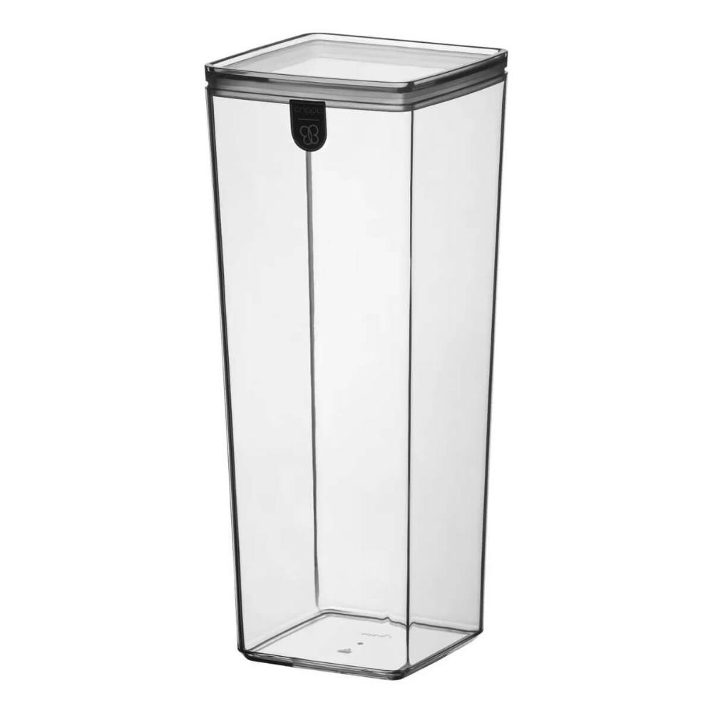 Pote Hermético Cristal Crippa Porta Mantimentos 3L Condimentos Transparente