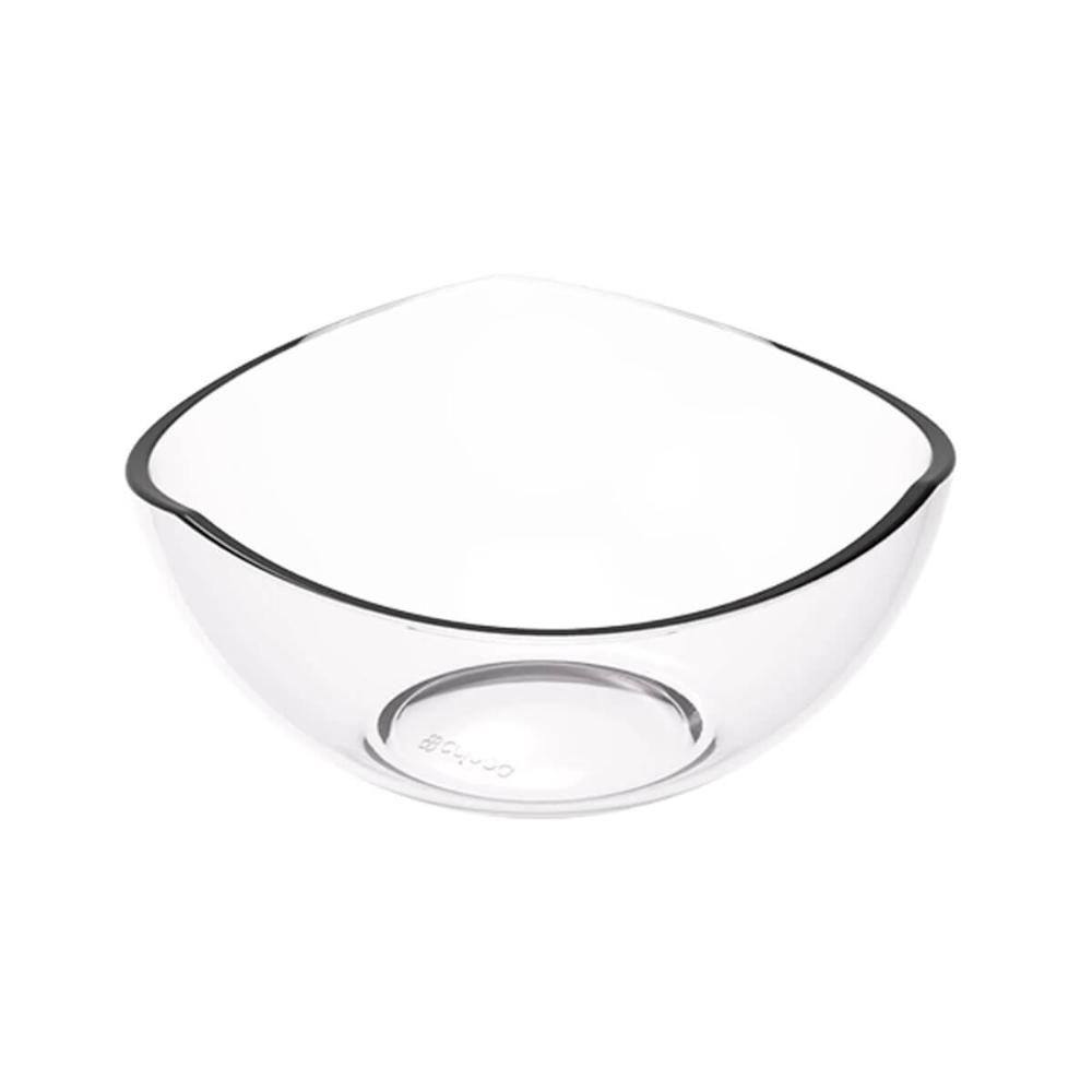 Pote de Sobremesa 265ml Avulso Trio Crippa Plástico Transparente Tigela Pote para Doces