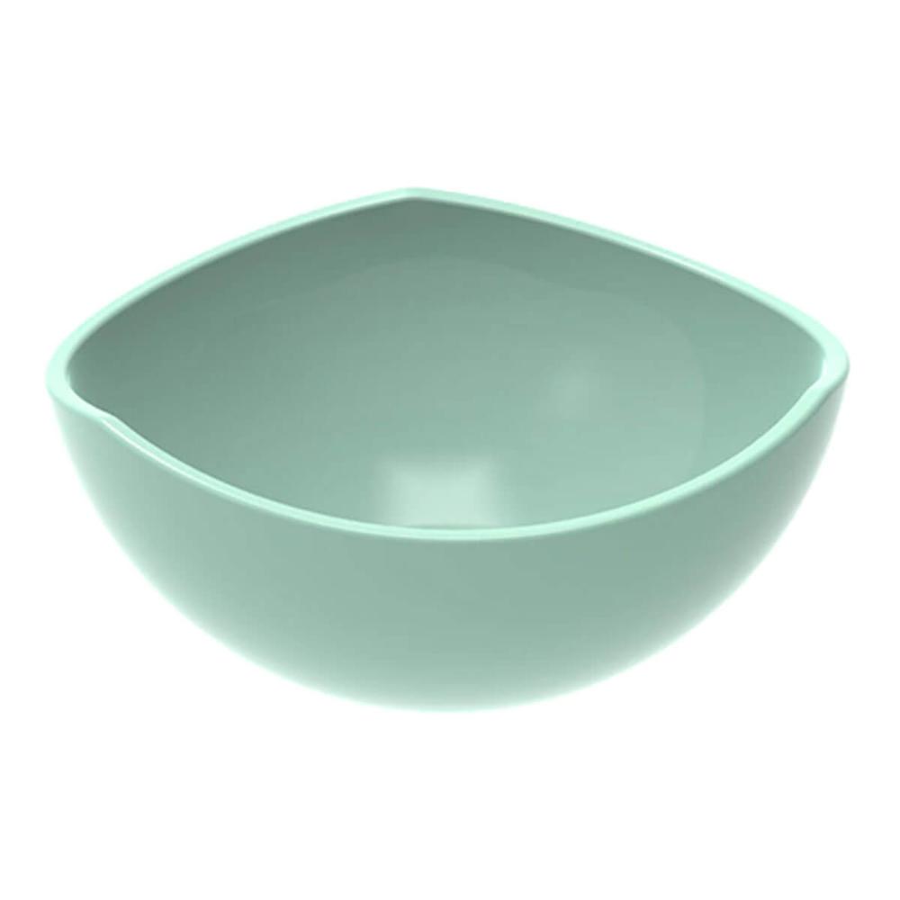 Pote de Sobremesa Doces Avulso 265ml Plástico Trio Crippa Verde Menta Tigela Unitária
