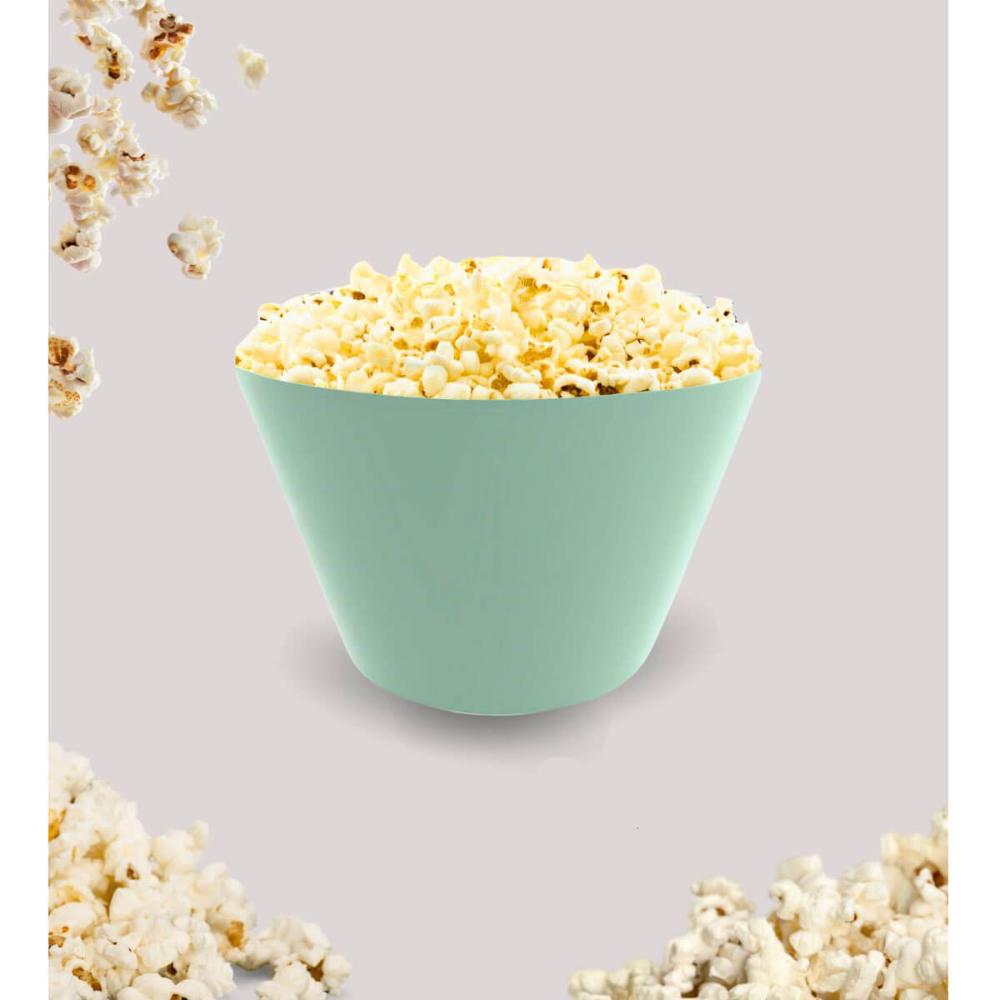 Tigela Redonda Grande 6,2L Verde Menta Crippa Travessa Servir Salada Frutas Pratos Quentes
