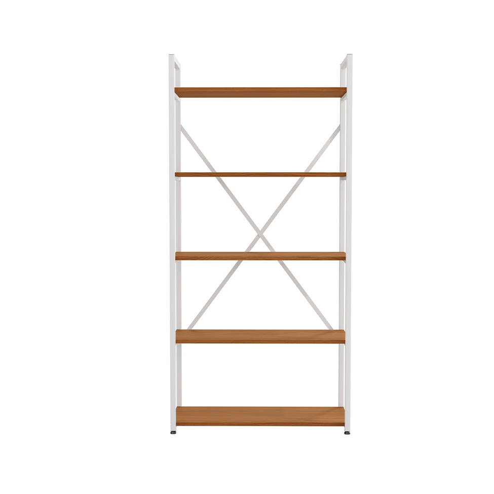 Estante Goya Canela e Branca 152x72 cm