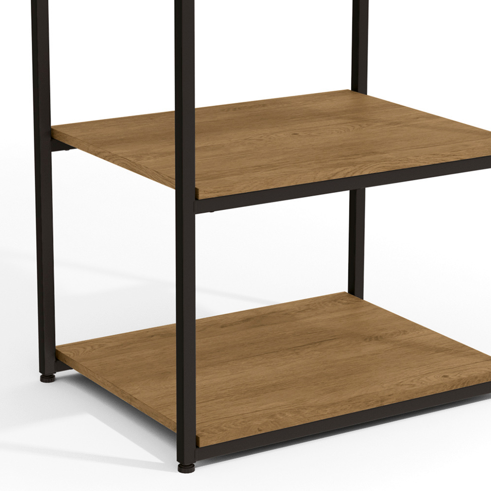Mesa Lateral Retangular Luigi Freijó e Preta
