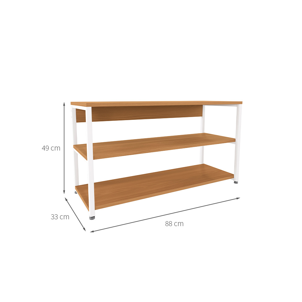 Sapateira Goya Canela e Branca