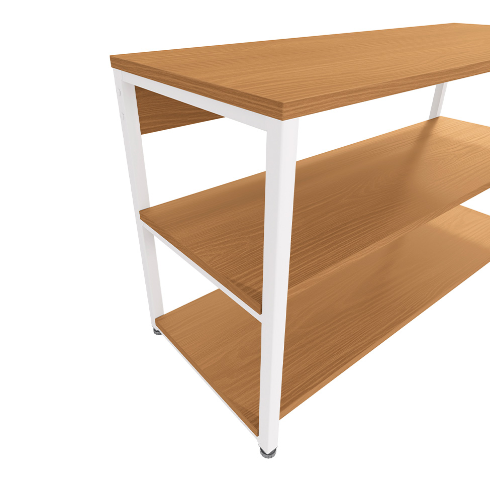 Sapateira Goya Canela e Branca