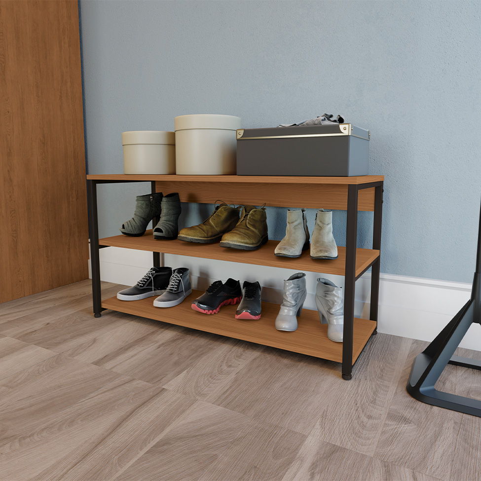 Sapateira Goya Canela e Preta