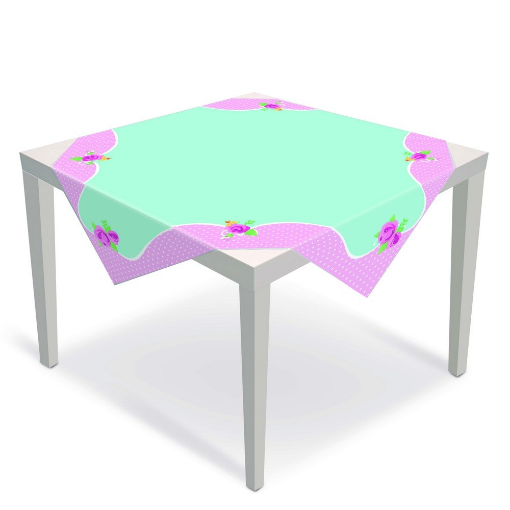 5 Toalhas de Mesa Convidados Chá Das Meninas Decoração Festas