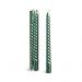 Conjunto com 2 Velas Decorativas Espiral Verde