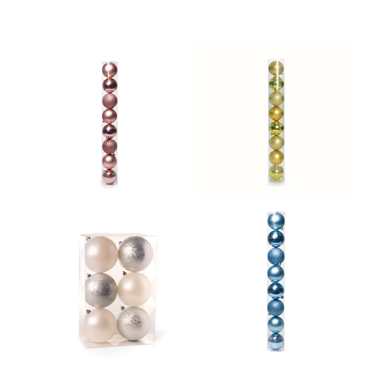 Conjunto com 30 Enfeites Decorativos Bolas Colorido