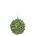 Conjunto com 6 Enfeites de Natal Bola Verde 8 cm