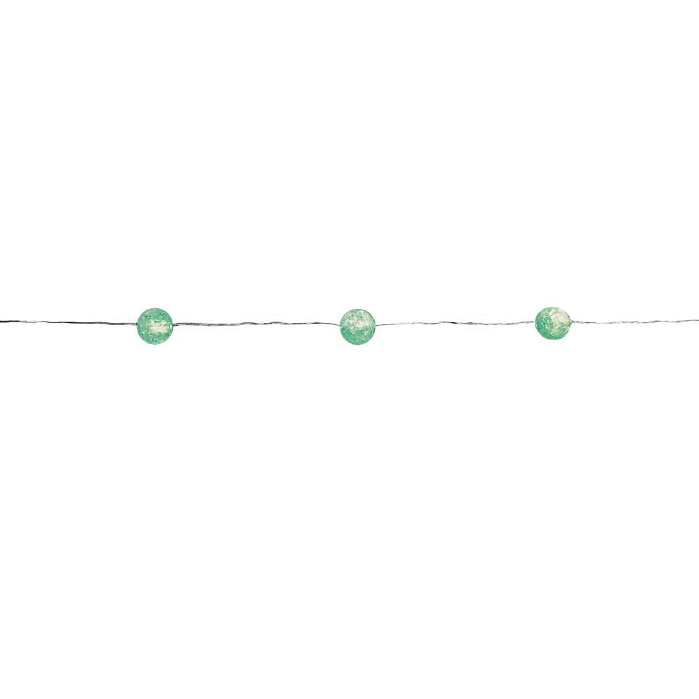 Cordão Iluminado com LED Cromus Pilha Verde