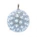 Enfeite de Natal Bolas com Luz de LED 110V Branco