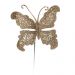 Enfeite de Natal Borboleta Bronze